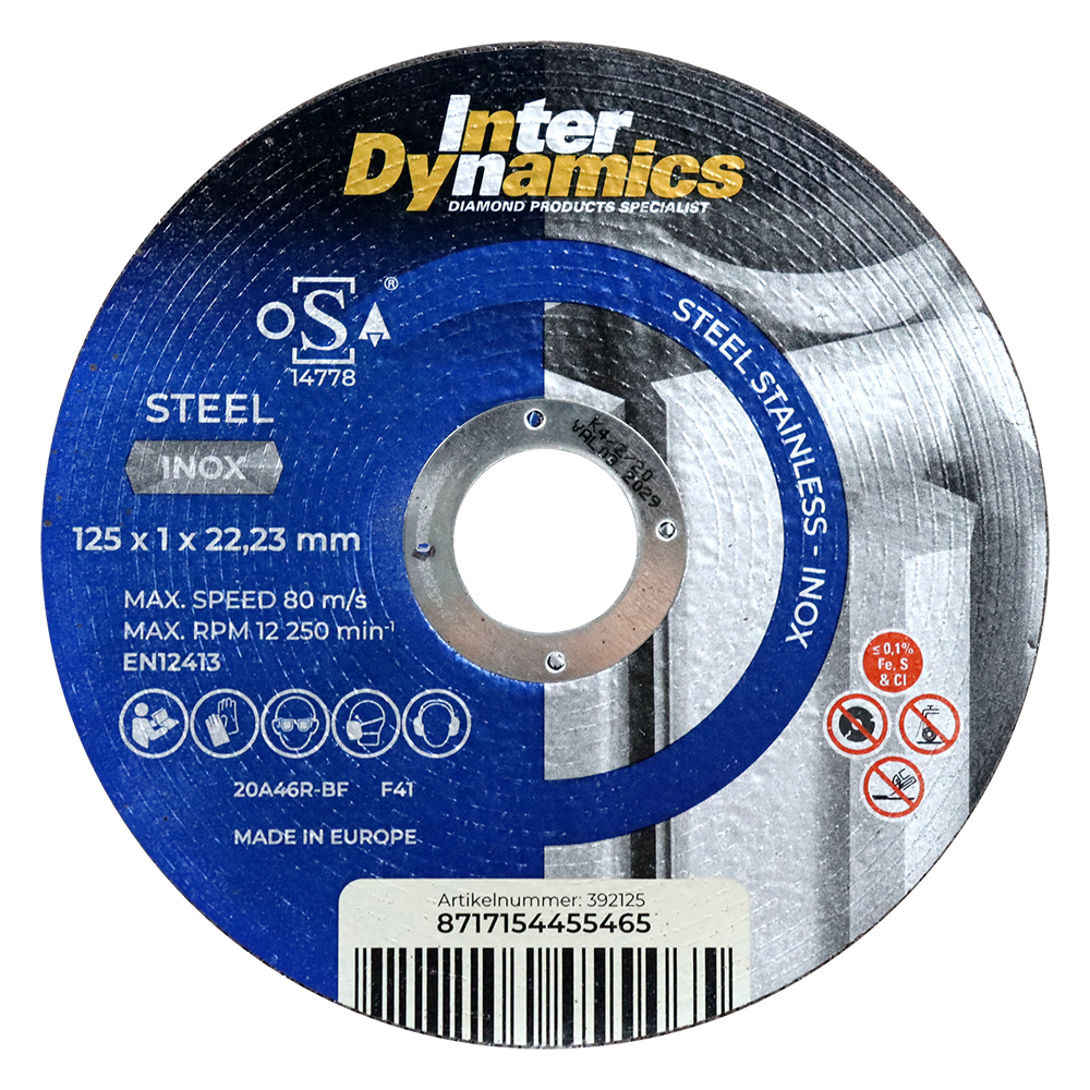 Cutting Disc Steel inox